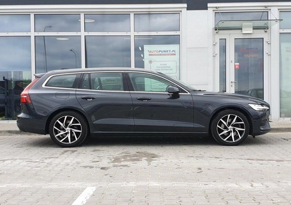 Volvo V60 cena 114900 przebieg: 90483, rok produkcji 2019 z Sieradz małe 301